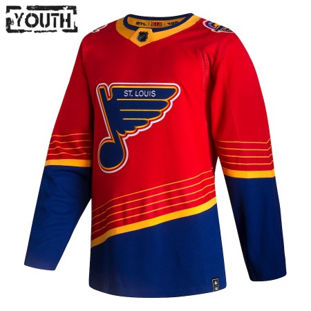 Kinder Eishockey St. Louis Blues Trikot Blank 2020-21 Reverse Retro Authentic